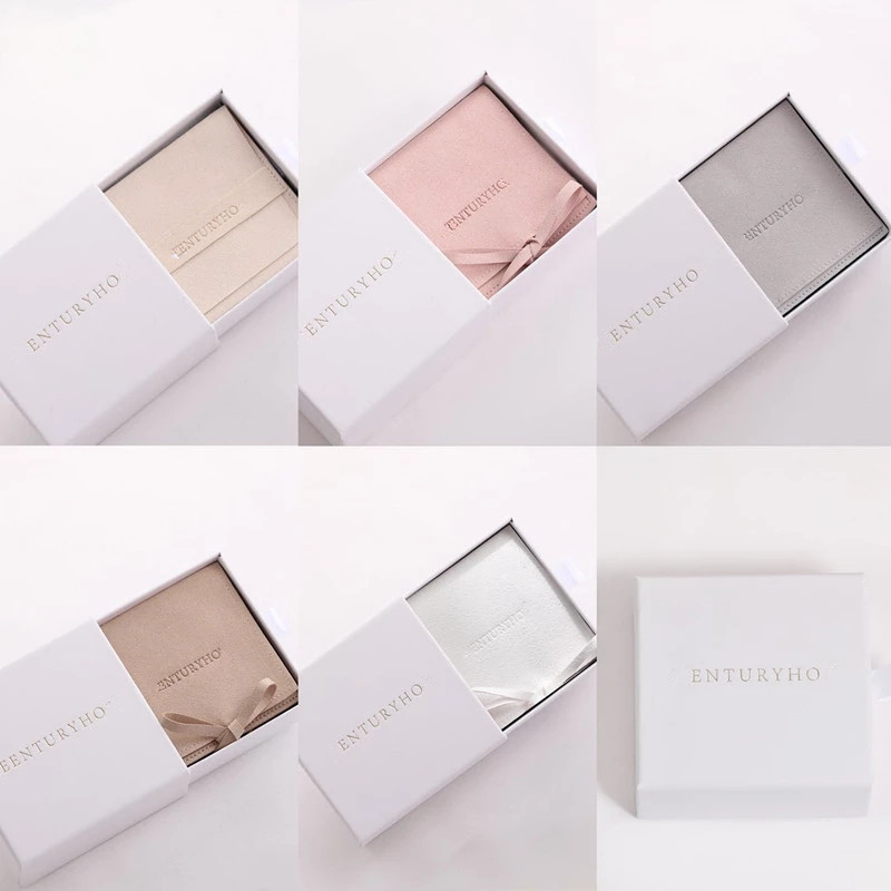 Custom Logo Packaging Pouches  - огляд і ціна Velvet Jewelry Box
