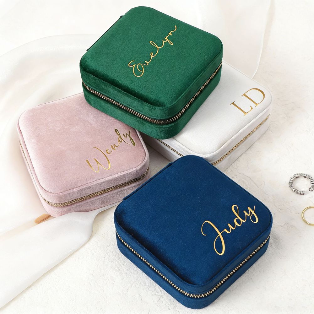 Personalized Jewelry Box Velve - огляд і ціна Velvet Jewelry Box