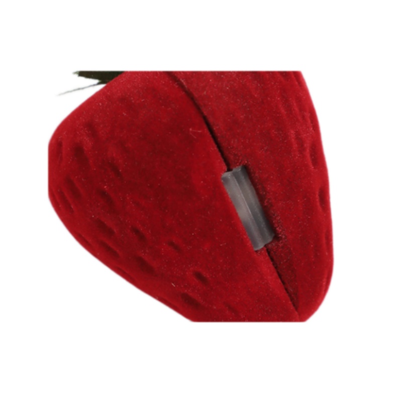 Cute Strawberry Ring Box Straw - огляд і ціна Velvet Jewelry Box
