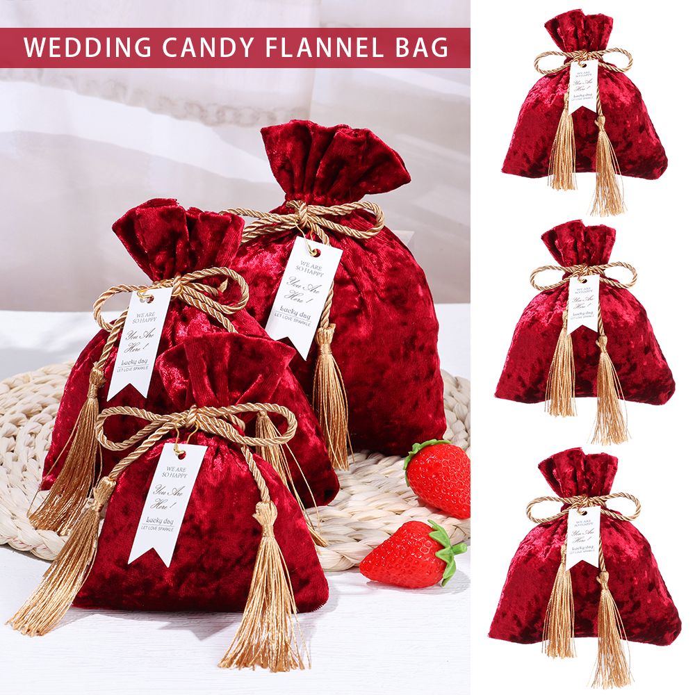 Velvet Cloth Drawstring Tassel - огляд і ціна Velvet Jewelry Box