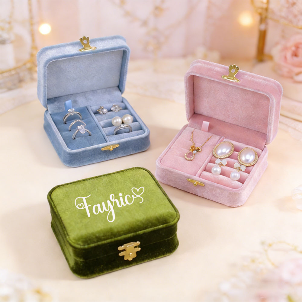 Personalized velvet jewelry bo - огляд і ціна Velvet Jewelry Box