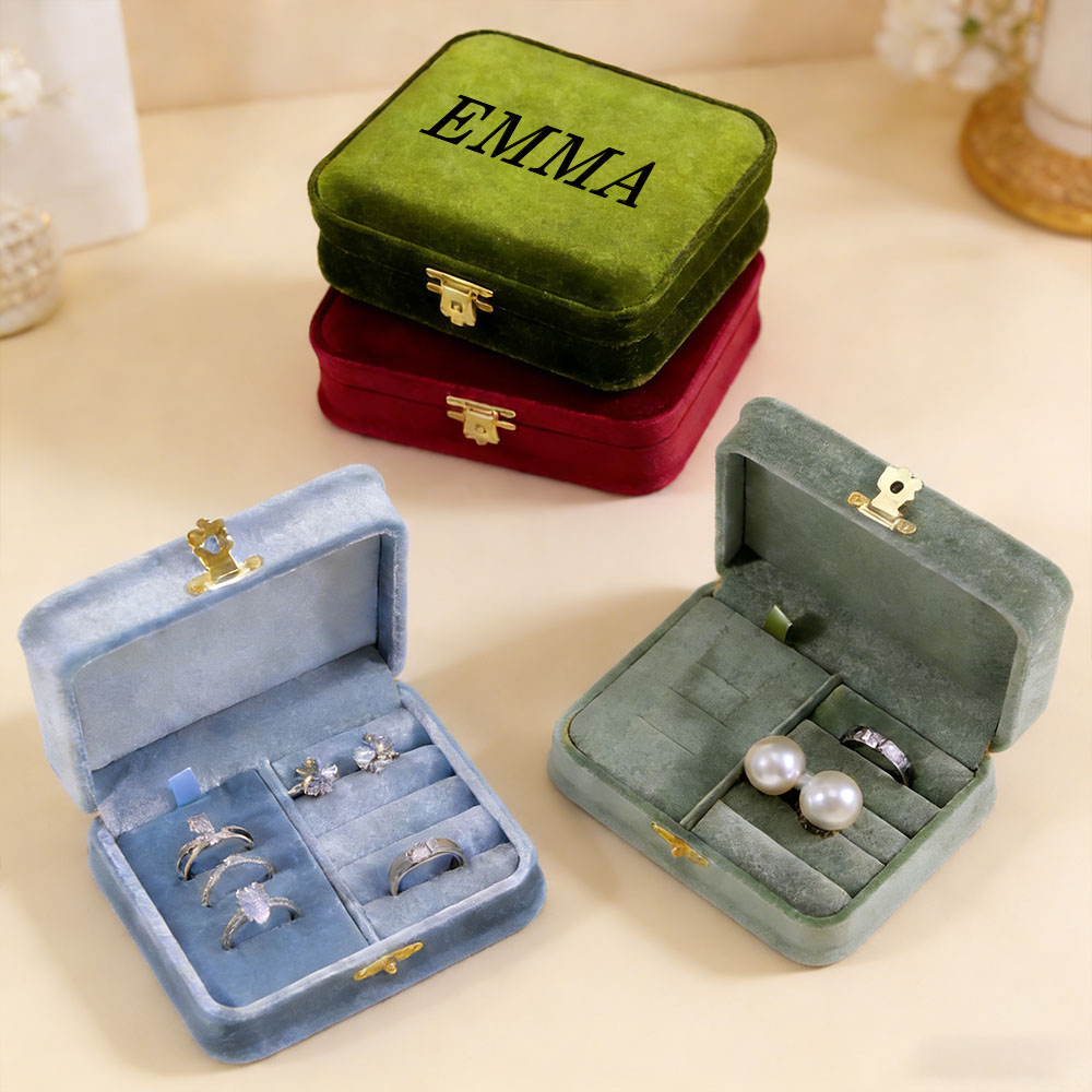 Personalized velvet jewelry bo - огляд і ціна Velvet Jewelry Box