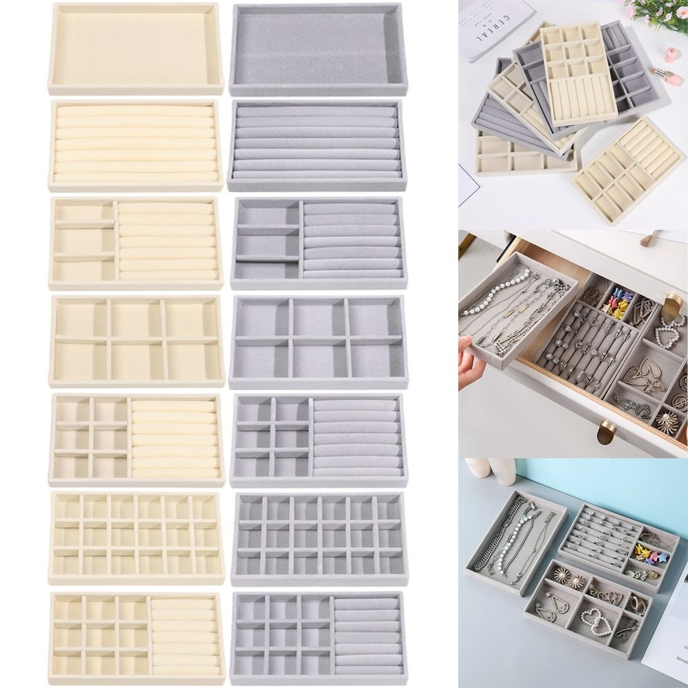 Organizer Box Stackable Velvet - огляд і ціна Velvet Jewelry Box